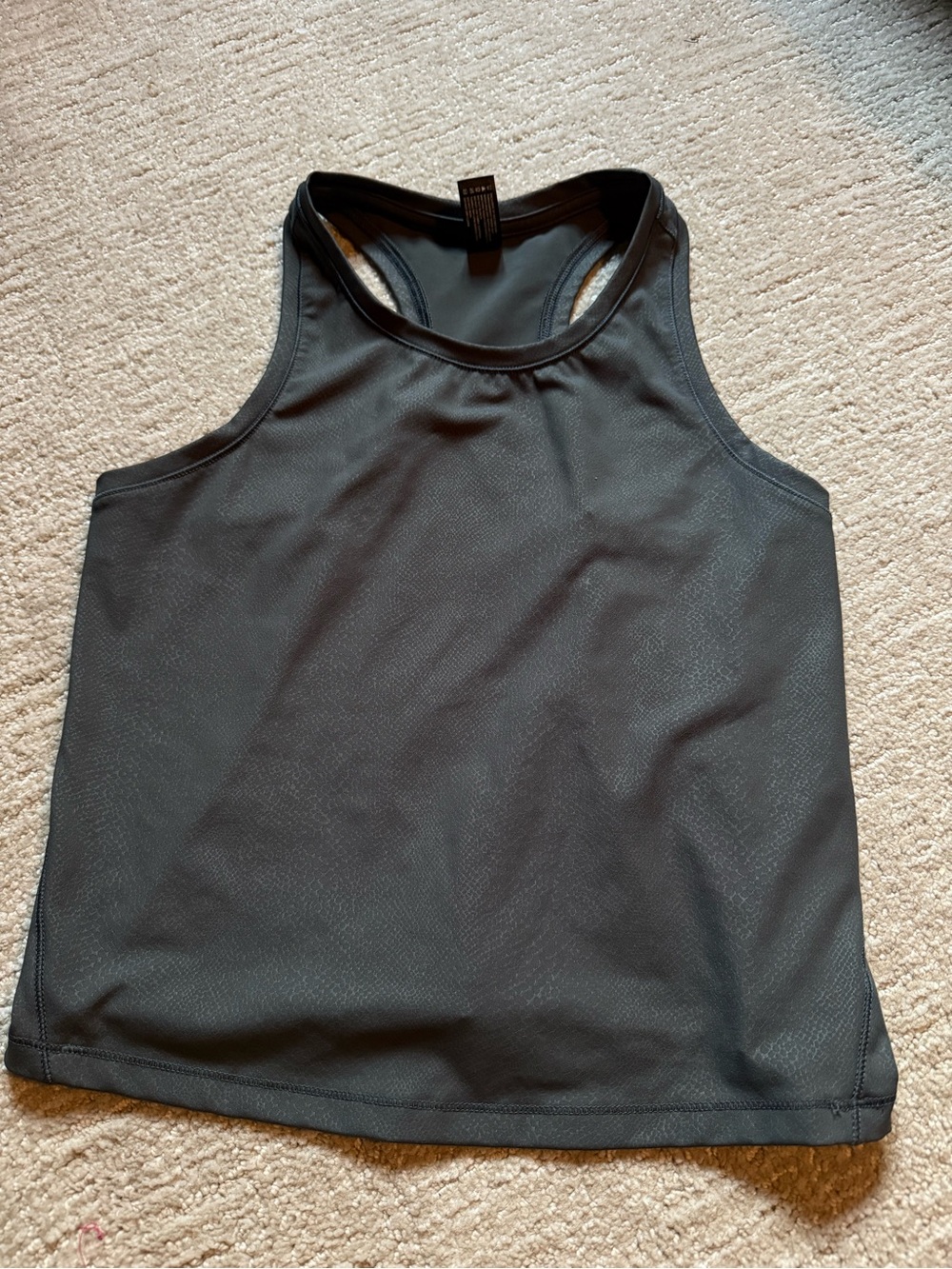 90 degree green Athletic snakeskin print Tank Top